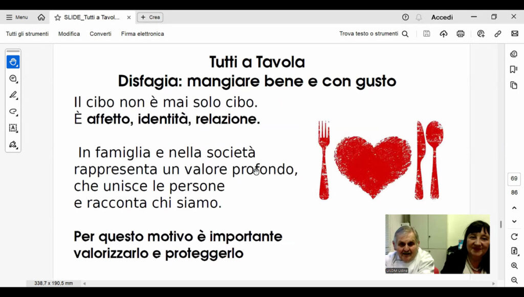 Conoscere la disfagia